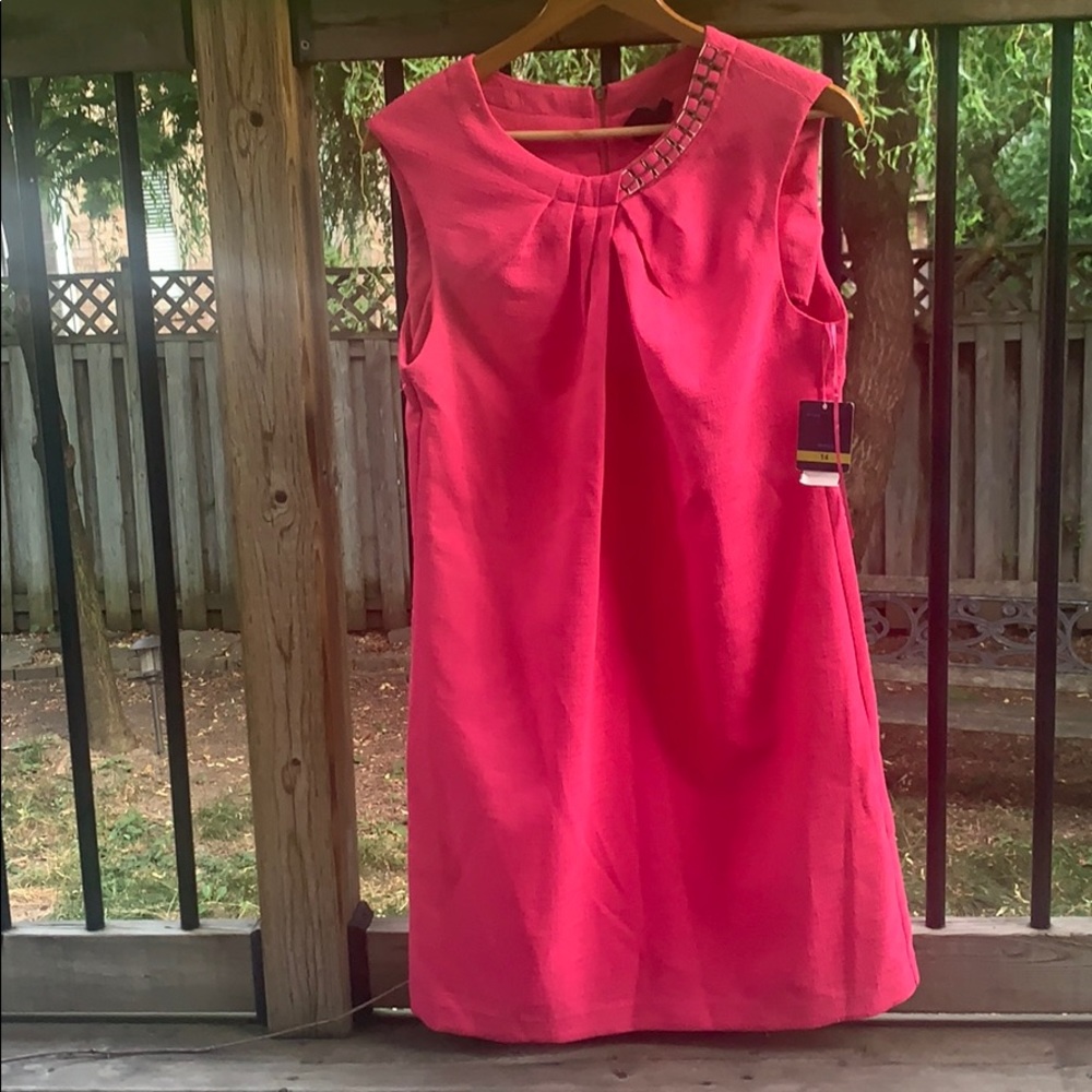 Gabby Skye | Hit pink dress